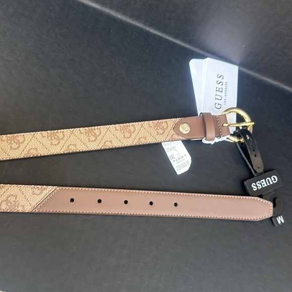 New GUESS Belt Woman Beige - Picture 4 of 4